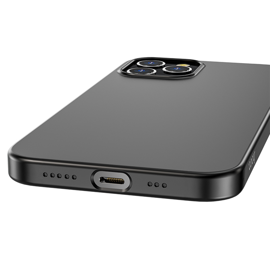 Чехол HOCO TPU Fascination series для iPhone 12 Pro Max 6.7", черный фото