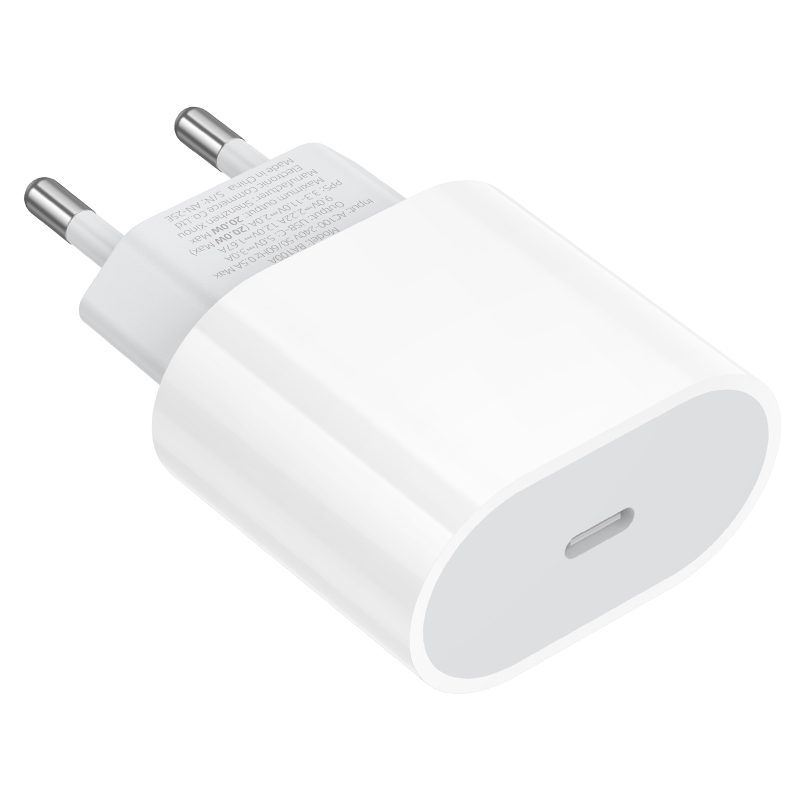 Сетевое зарядное устройство BOROFONE BA100A Original 1xUSB-C, 20W, белый фото