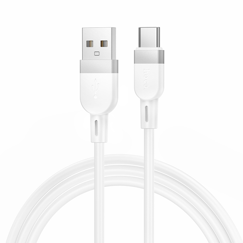 Кабель USB HOCO X109 Energy  USB - Type-C, 3A, 1 м, белый фото
