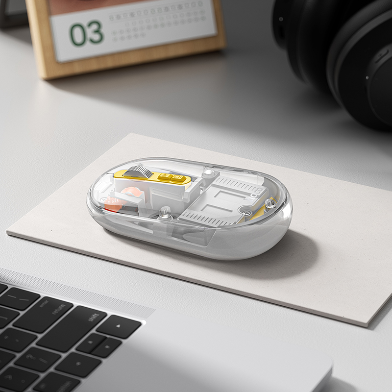 Мышь беспроводная HOCO GM35 General, Bluetooth, белый