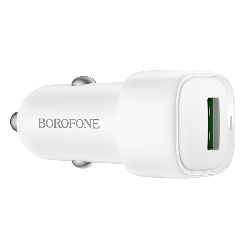 Автомобильное зарядное устройство BOROFONE BZ34 Cloud, 1xUSB, 18W, белый фото