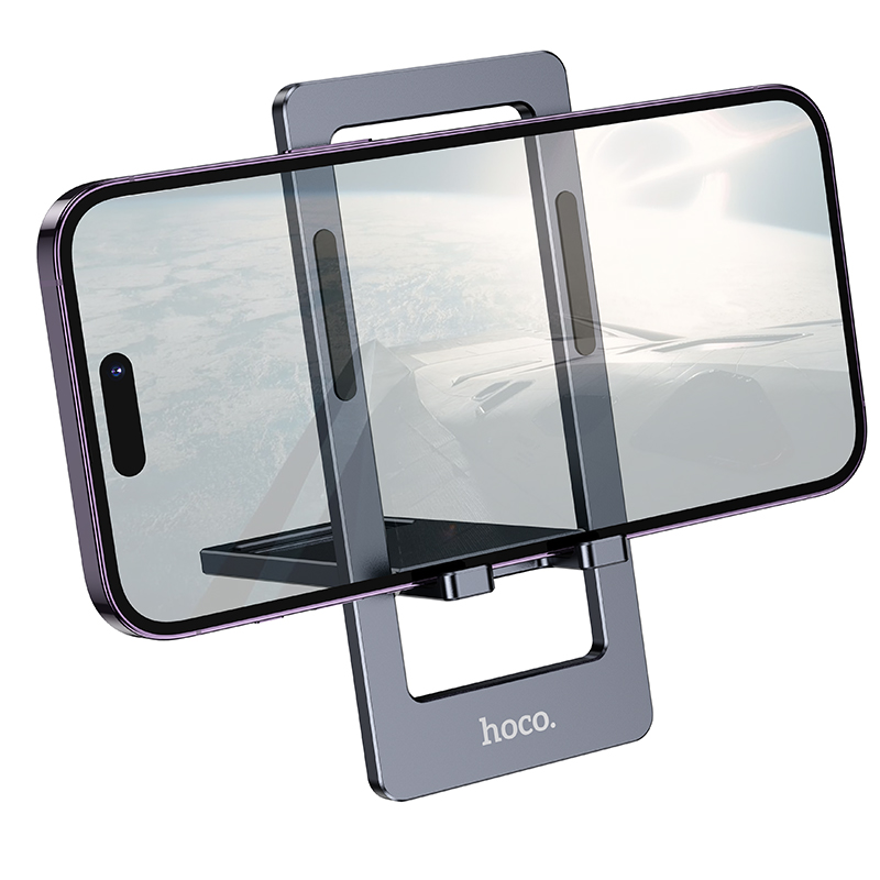 Настольная подставка для смартфона HOCO HD11 Volar, серый металлик