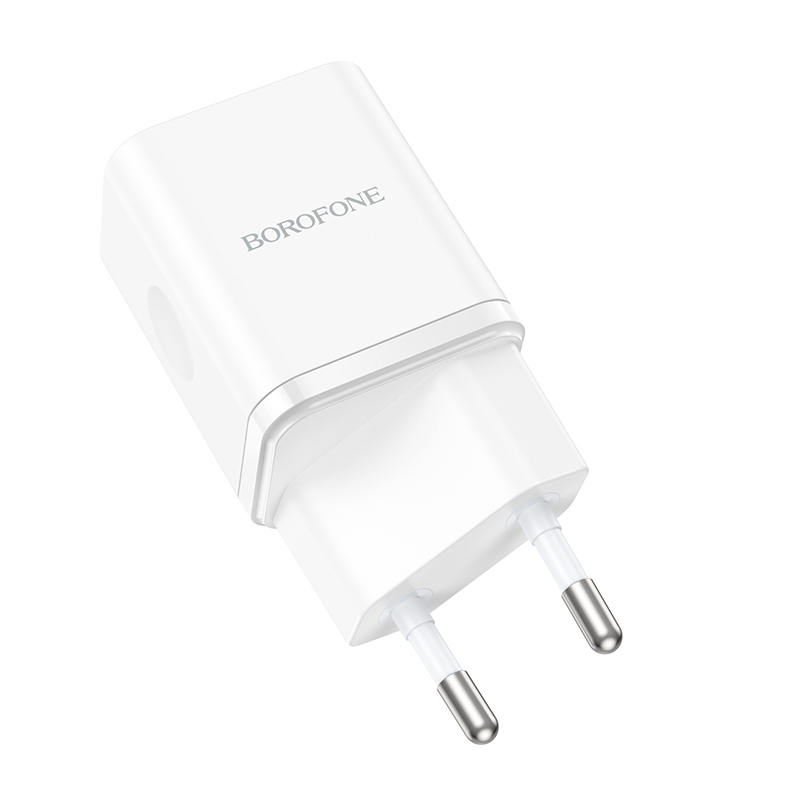 Сетевое зарядное устройство BOROFONE BN6 Field 1xUSB-C, 20W, белый фото