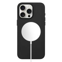 Чехол Leather Case with MagSafe KZDOO Mag Noble Collection для iPhone 15 Pro Max 6.7", черный (7) фото