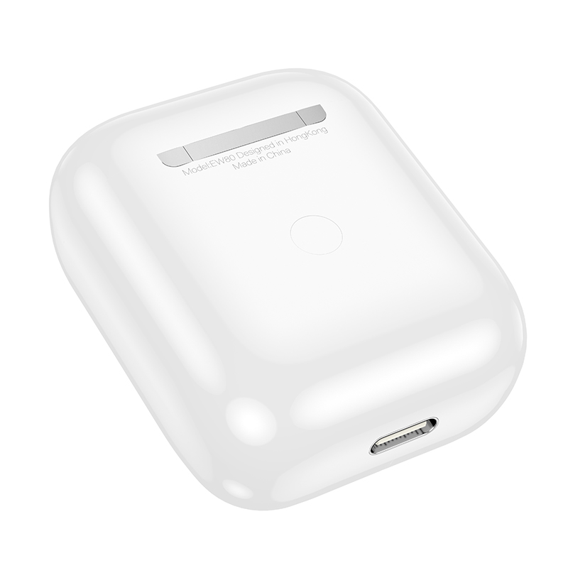 Беспроводные наушники TWS HOCO EW80 Magnificent, Bluetooth 5.4, белый фото