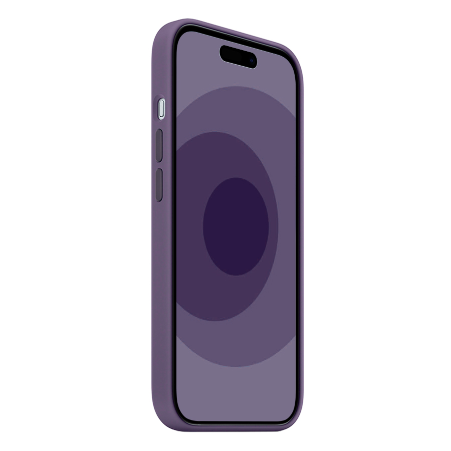 Чехол Silicone Case with MagSafe и Анимация цвета для iPhone 14 Pro Max 6.7", аметист (11) фото