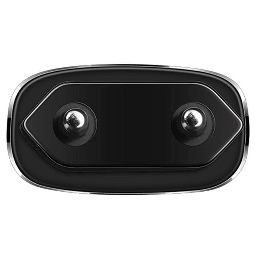 Сетевое зарядное устройство HOCO C12 Smart 2xUSB, 2.4A, черный фото