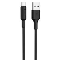 Кабель USB HOCO X25 Soarer USB - Type-C, 2А, 1 м, черный фото