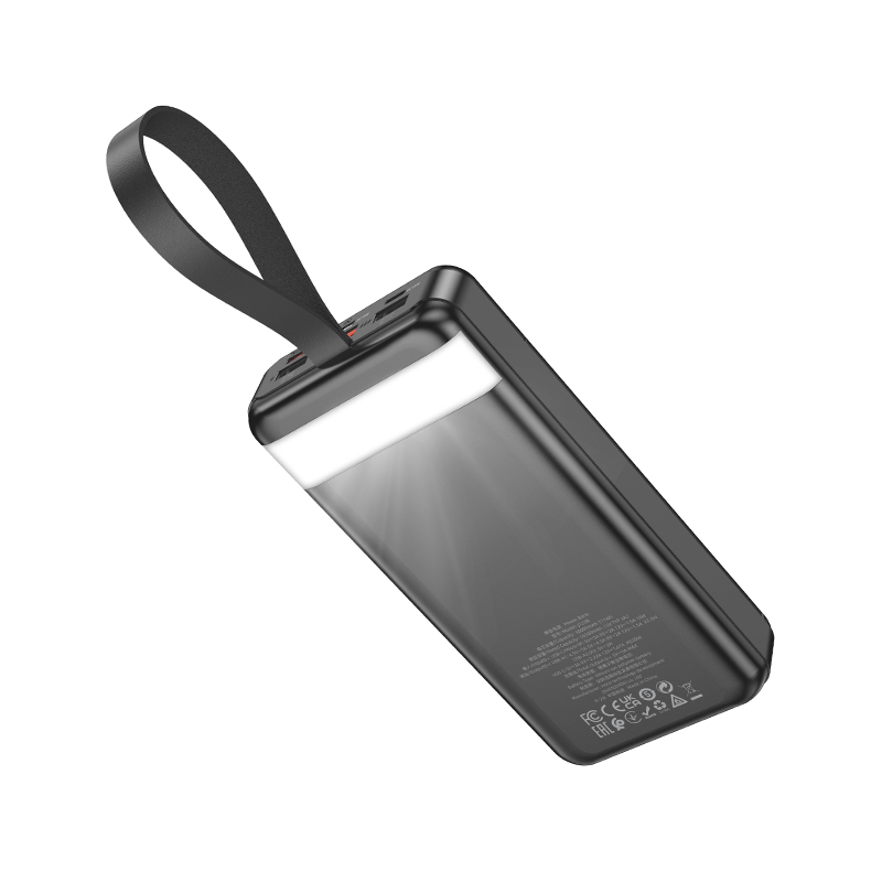 Портативный аккумулятор HOCO J123B Element, 22.5W, 30000 мА⋅ч, черный фото