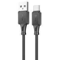 Кабель USB HOCO X101 Assistant USB - Type-C, 3A, 1 м, черный оптом недорого с доставкой Кабель USB HOCO X101 Assistant USB - Type-C, 3A, 1 м, черный фото