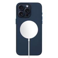 Чехол Leather Case with MagSafe KZDOO Mag Noble Collection для iPhone 15 Pro Max 6.7", темно-синий (11) фото