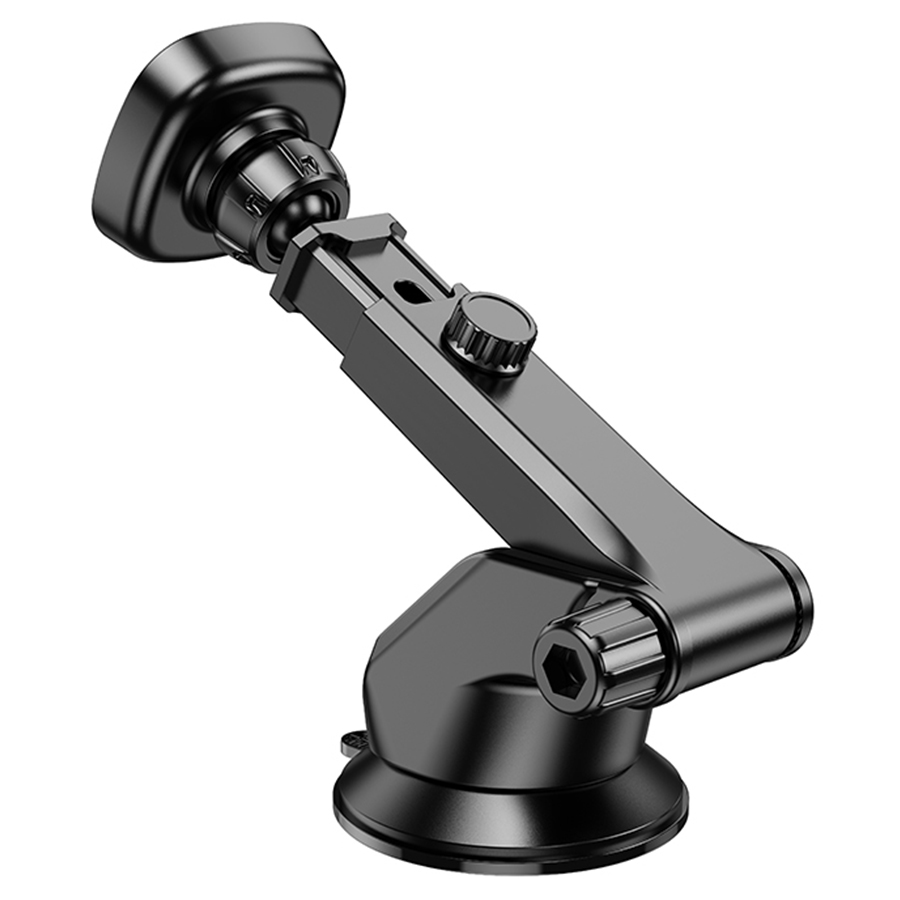 Автомобильный держатель BOROFONE BH97 NT Ice, магнитный, на приборная панель/лобовое стекло, черный+серый фото