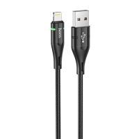 Кабель USB HOCO U93 Shadow USB - Lightning, 2.4А, 1.2 м, черный оптом недорого с доставкой Кабель USB HOCO U93 Shadow USB - Lightning, 2.4А, 1.2 м, черный фото