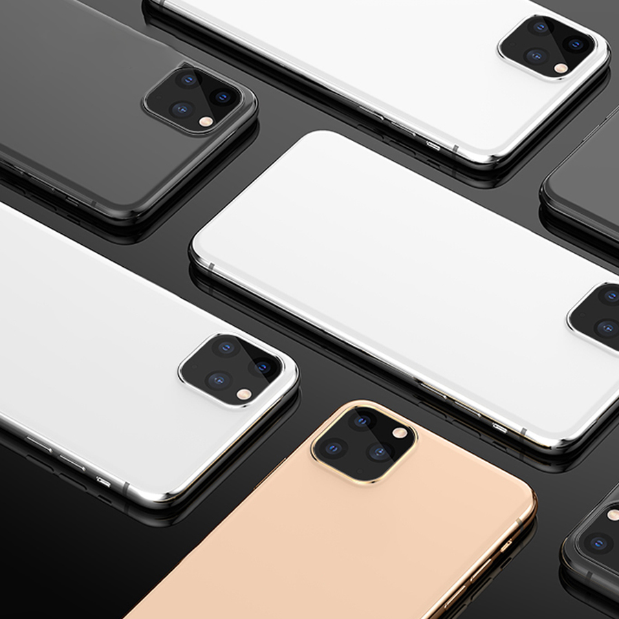 Защитное стекло на заднюю камеру HOCO A18 для iPhone 11 Pro/11 Pro Max, черный фото