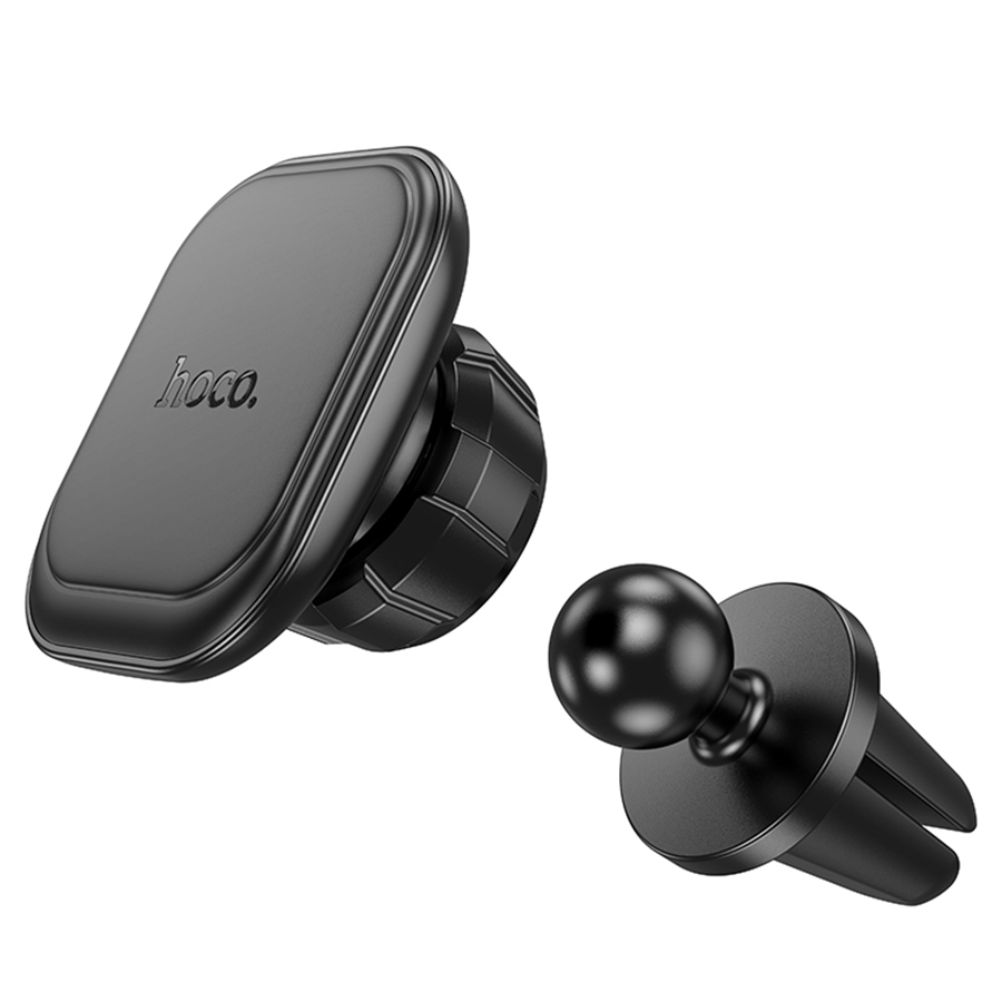 Автомобильный держатель HOCO H29 Brilliant, магнитный, на воздуховод, черный фото