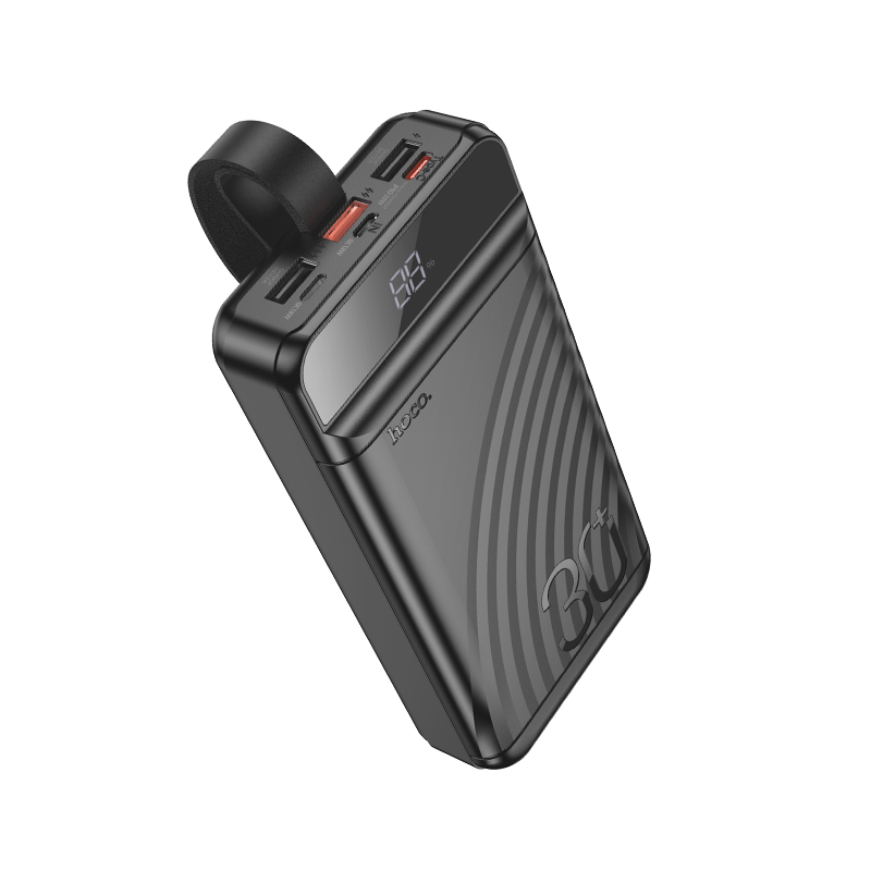 Портативный аккумулятор HOCO J123B Element, 22.5W, 30000 мА⋅ч, черный фото