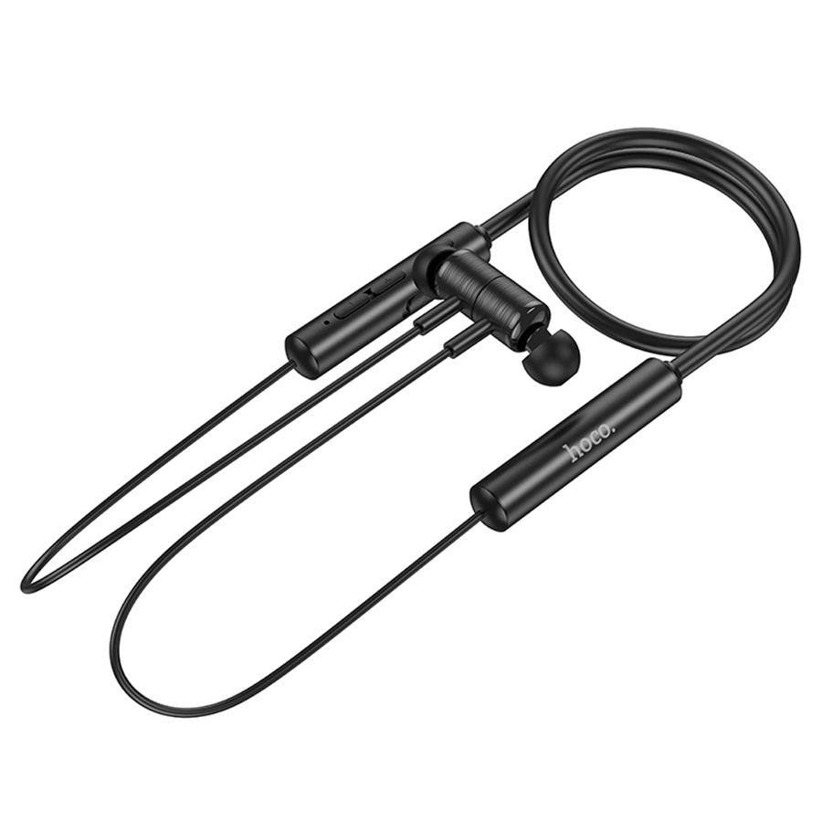 Беспроводные наушники для спорта HOCO ES69 Platinum, Bluetooth, черный фото