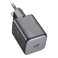 Сетевое зарядное устройство HOCO N40 Mighty 1xUSB-C, 20W, черный фото