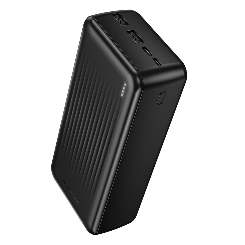 Портативный аккумулятор BOROFONE BJ78B Clever, 30000 мА⋅ч, черный фото