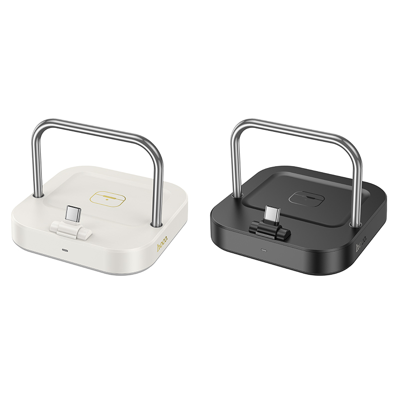 Настольная зарядная станция HOCO CQ16B Astute для iPhone, 3A, черный фото