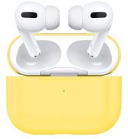 Чехол силиконовый для AirPods 3, желтый (12) фото