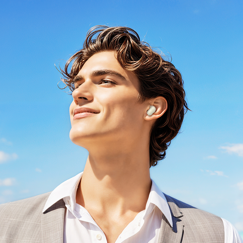 Беспроводные наушники TWS HOCO EQ19 Plus Duke, Bluetooth 5.4, белый фото