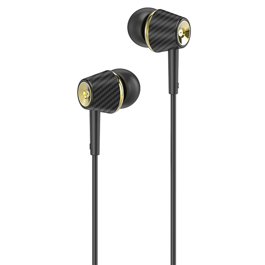 Проводные наушники HOCO M70 Graceful, Jack 3.5mm, 1.2 м, черный фото