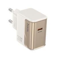 Сетевое зарядное устройство HOCO CS72A Star 1xUSB-C, 30W, белый фото