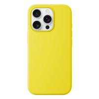 Чехол Silicone Case with MagSafe и Анимация цвета для iPhone 16 Pro (6.3"), желтый (8) фото