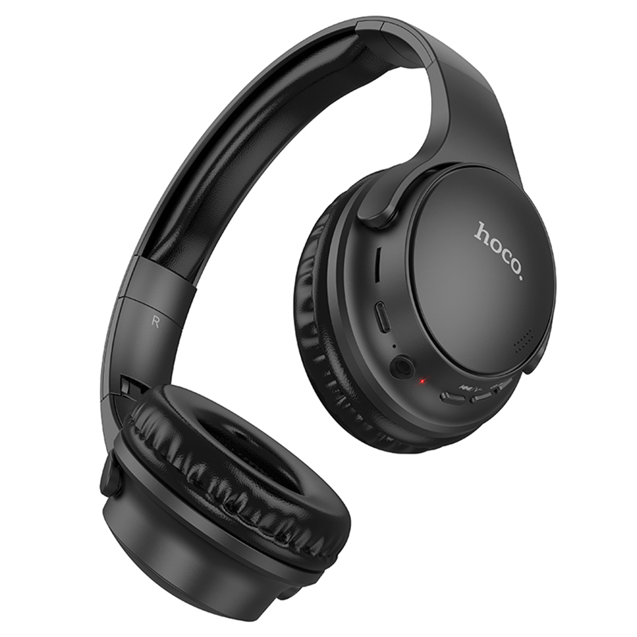 Беспроводные наушники накладные HOCO W40 Mighty, Bluetooth, черный фото