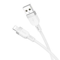 Кабель USB HOCO X109 Energy  USB - Lightning, 2.4А, 1 м, белый фото