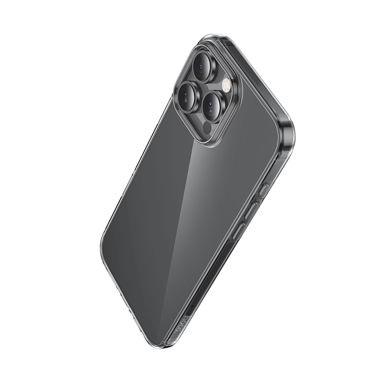 Чехол HOCO TPU Light Series для iPhone 16 Pro Max (6.9"), прозрачный фото