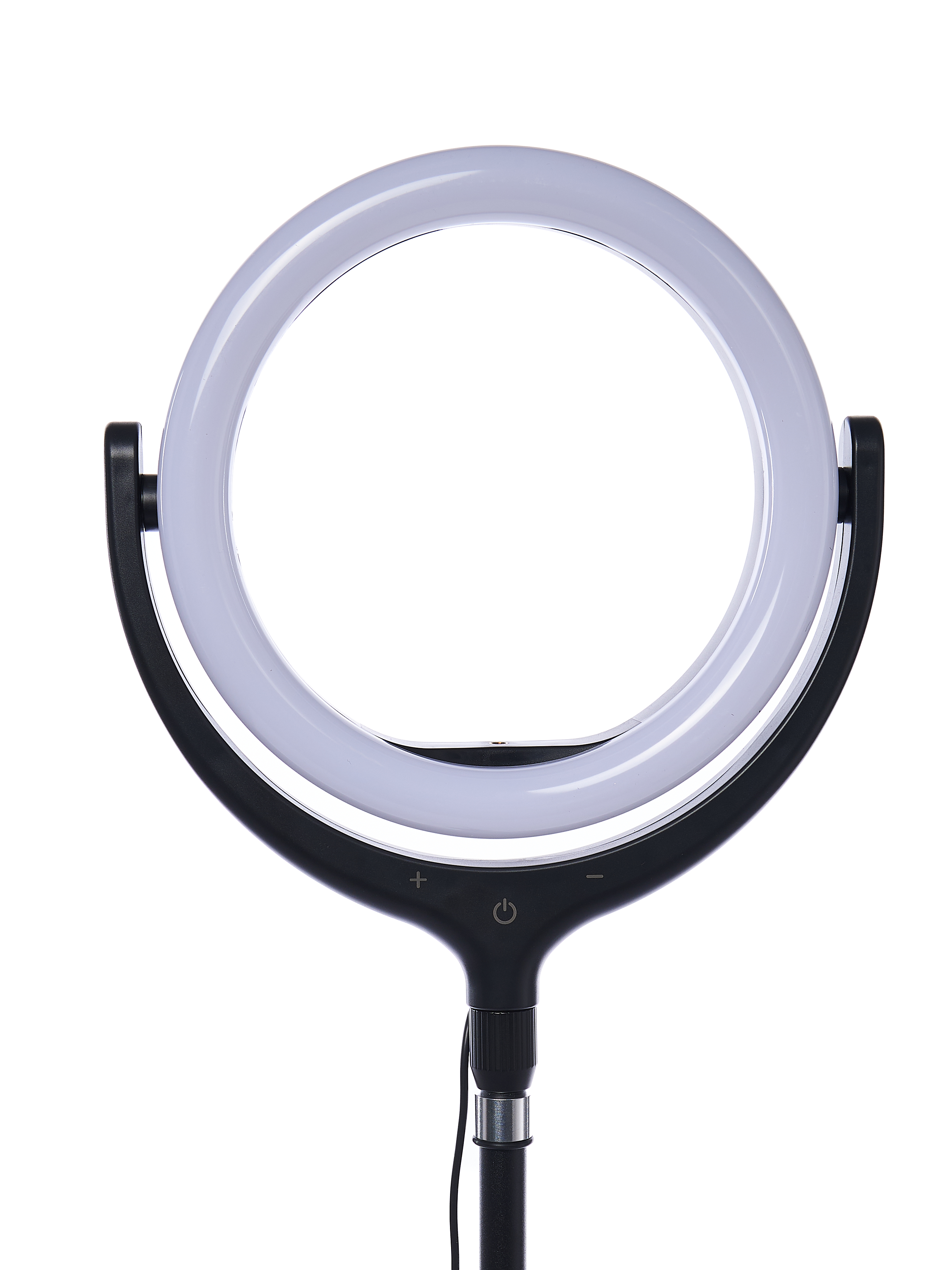 Кольцо-лампа для селфи JMARY F-539B, USB, черный фото