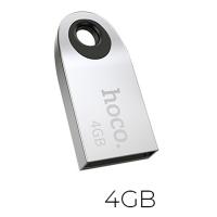 USB флеш-накопитель HOCO UD9 Insightful, USB 2.0, 4GB, серебристый фото
