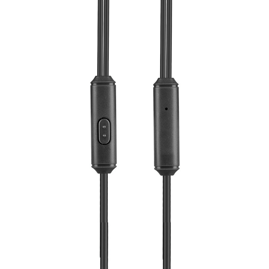 Проводные наушники HOCO M14 Inital, Jack 3.5mm, 1.2 м, черный фото