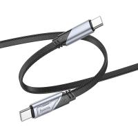 Кабель USB-C HOCO U119 Machine Type-C - Type-C, 3A, 60W, 1.2 м, черный фото