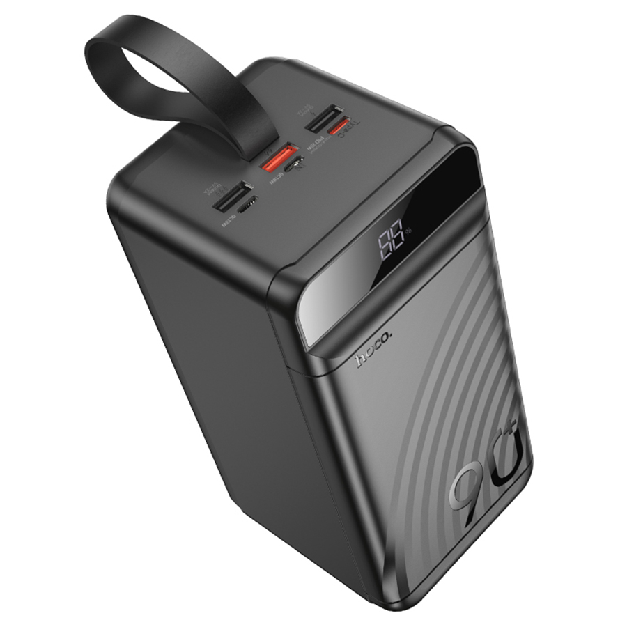 Портативный аккумулятор HOCO J123D Element, 22.5W, 90000 мА⋅ч, черный фото