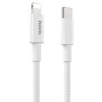 Кабель USB-C HOCO X56 Type-C - Lightning, 3A, 20W, 1 м, белый оптом недорого с доставкой Кабель USB-C HOCO X56 Type-C - Lightning, 3A, 20W, 1 м, белый фото