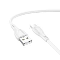 Кабель USB BOROFONE BX121 Energy USB - Type-C, 3A, 1 м, белый фото