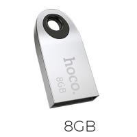 USB флеш-накопитель HOCO UD9 Insightful, USB 2.0, 8GB, серебристый фото