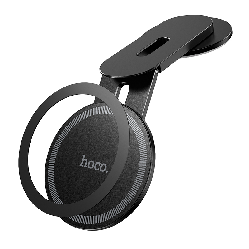 Автомобильный держатель HOCO H93 Stable, магнитный, на Автомобильный дисплей, черный фото