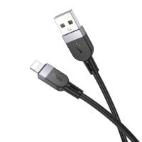 Кабель USB HOCO X109 Energy  USB - Lightning, 2.4А, 1 м, черный фото