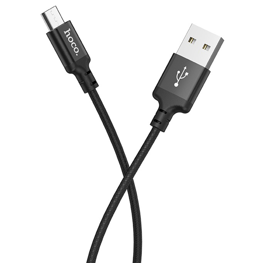 Кабель USB HOCO X14 Times speed USB - MicroUSB, 2А, 1 м, черный фото