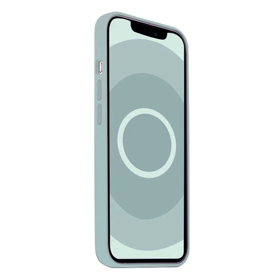 Чехол Silicone Case with MagSafe и Анимация цвета для iPhone 14 Plus 6.7", мятный (2) фото