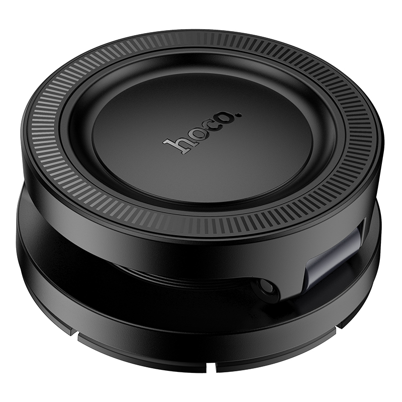 Автомобильный держатель HOCO H61 Show folding, магнитный, на приборную панель, черный+серый металлик фото