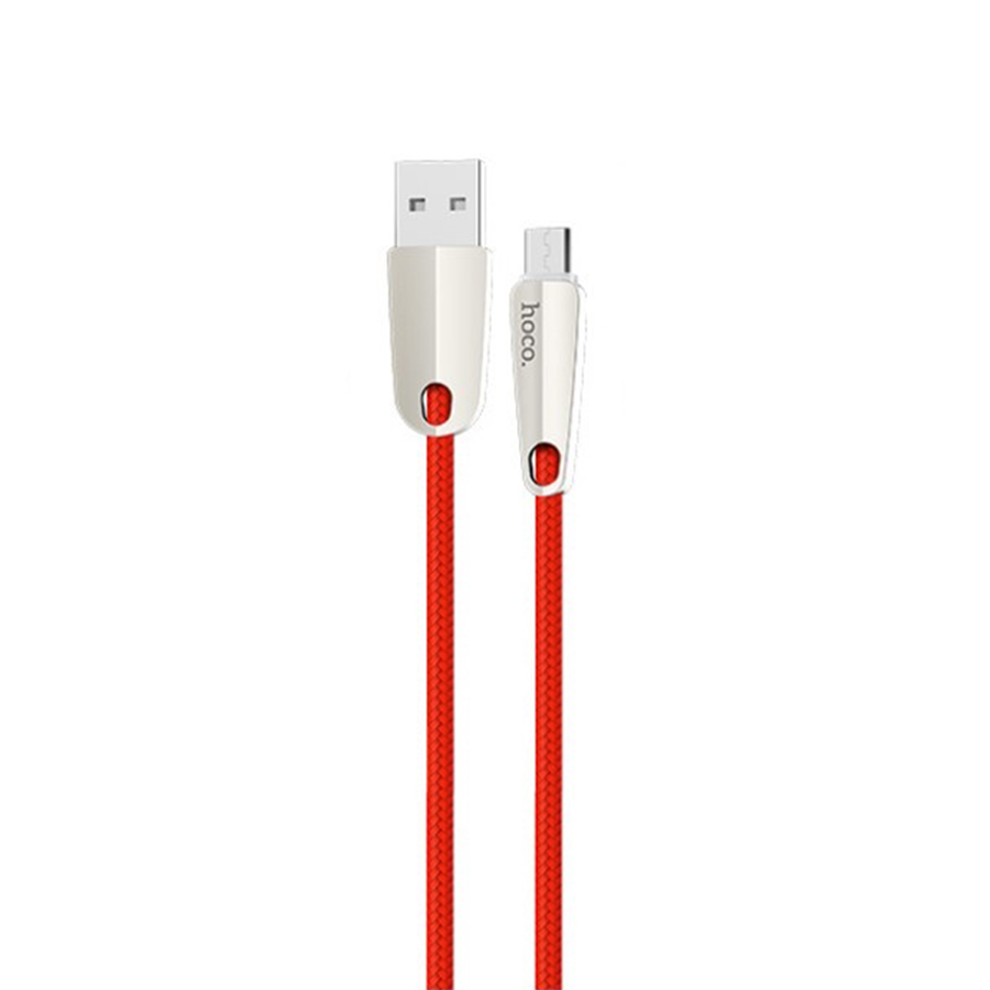 Кабель USB HOCO U35 Space shuttle USB - MicroUSB, 2.4А, 1.2 м, красный оптом недорого с доставкой Кабель USB HOCO U35 Space shuttle USB - MicroUSB, 2.4А, 1.2 м, красный фото