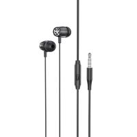 Проводные наушники HOCO M88 Graceful, Jack 3.5mm, 1.2 м, черный фото