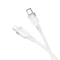Кабель USB-C HOCO X109 Energy  Type-C - Lightning, 27W, 1 м, белый фото