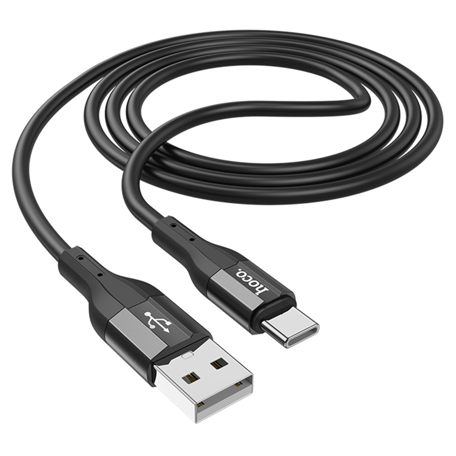 Кабель USB HOCO X72 Creator USB - Type-C, 3A, 1 м, черный фото