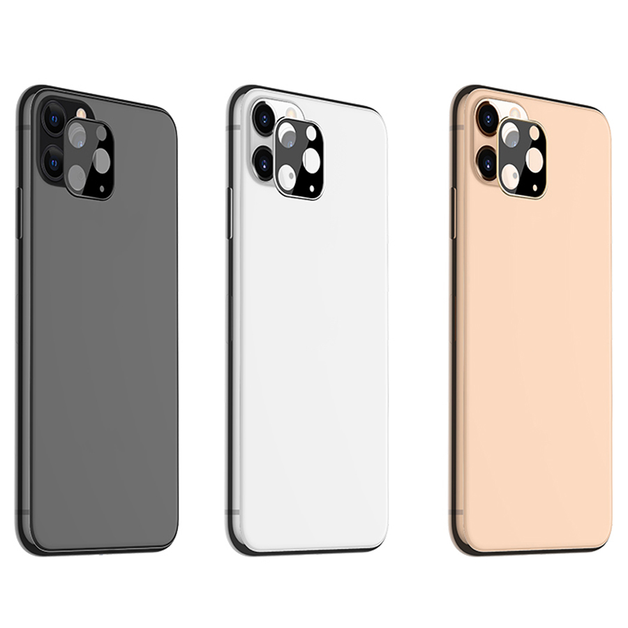 Защитное стекло на заднюю камеру HOCO A18 для iPhone 11 Pro/11 Pro Max, черный фото